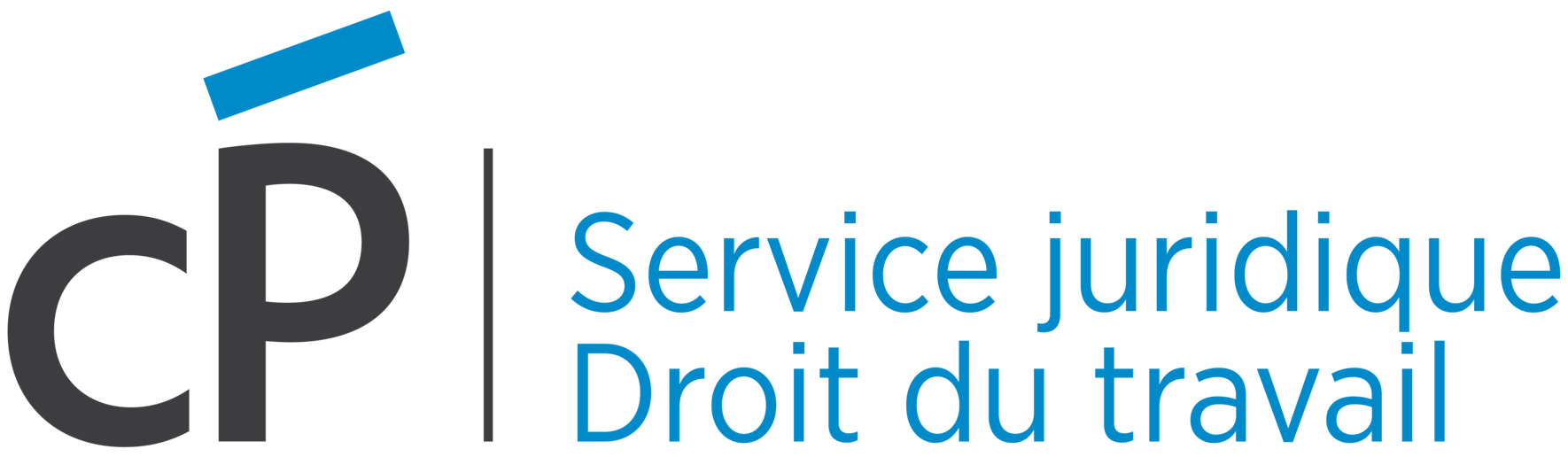 Logo service juridique Centre Patronal 