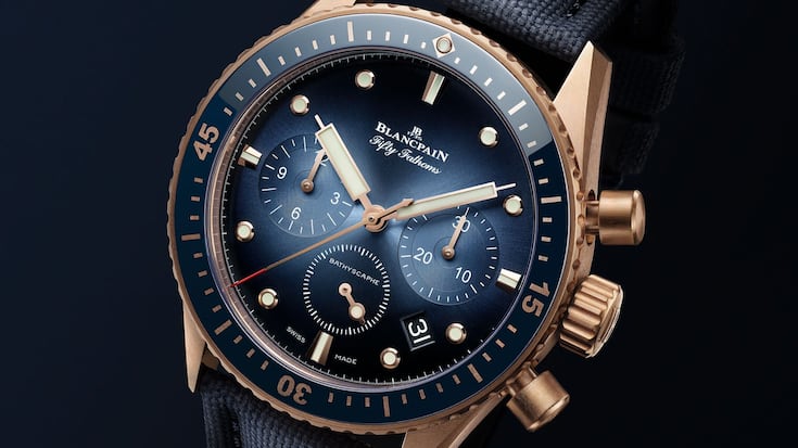 <p>La Blancpain Fifty Fathoms fêtera ses 50 ans cette année.</p>