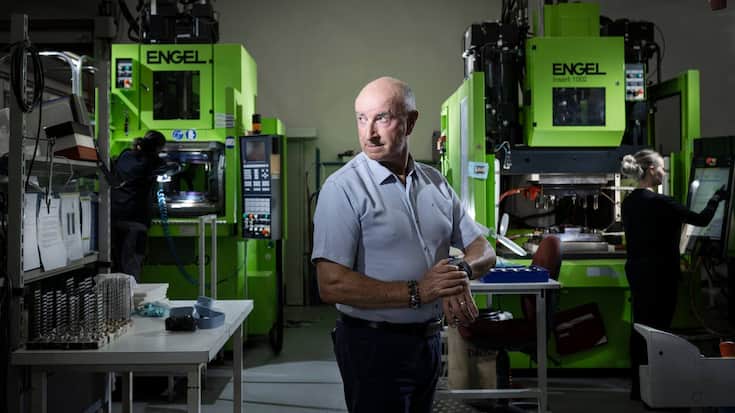 Christian Tissières, dirigeant de Mestel