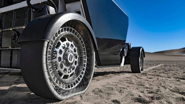 Les roues de Venturi Lab équiperont le rover FLEX, qui sera déposé en 2026 par la fusée Starship de SpaceX.