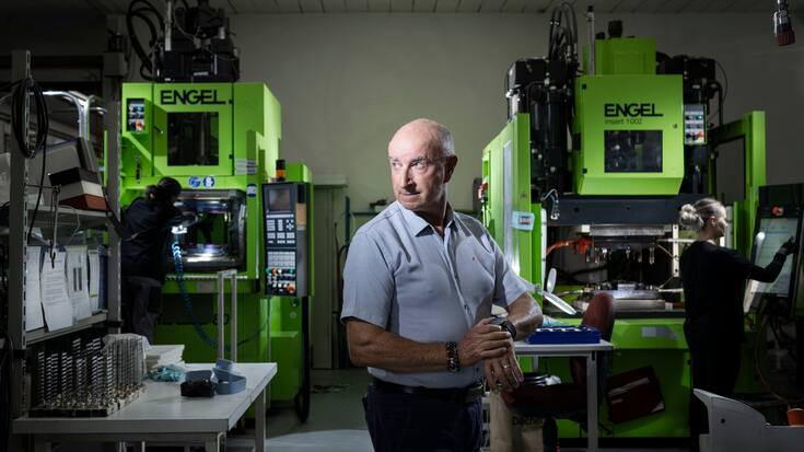 Christian Tissières, dirigeant de Mestel