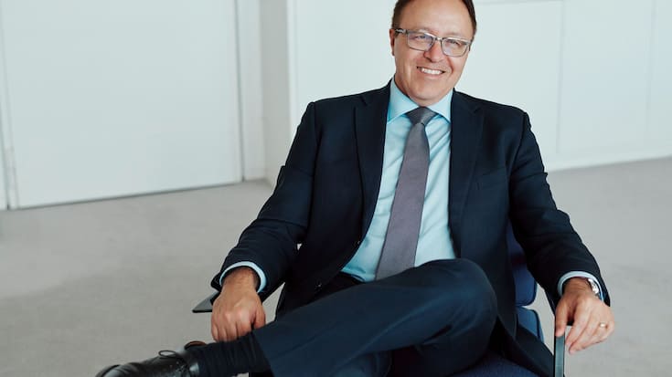 <p>Jean-Daniel Laffely, CEO de Vaudoise Assurances. </p>
