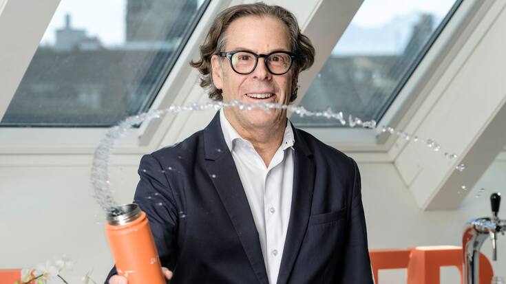 <p>Mike Hecker, le fondateur de BE WTR, est aussi le cofondateur d’Eden Springs.</p>