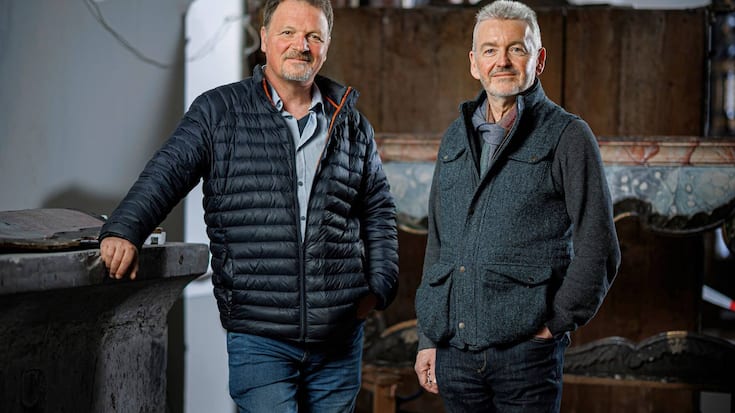 les coulisses du luxe  Olivier Guyot et Julian James Les chirurgiens du patrimoine