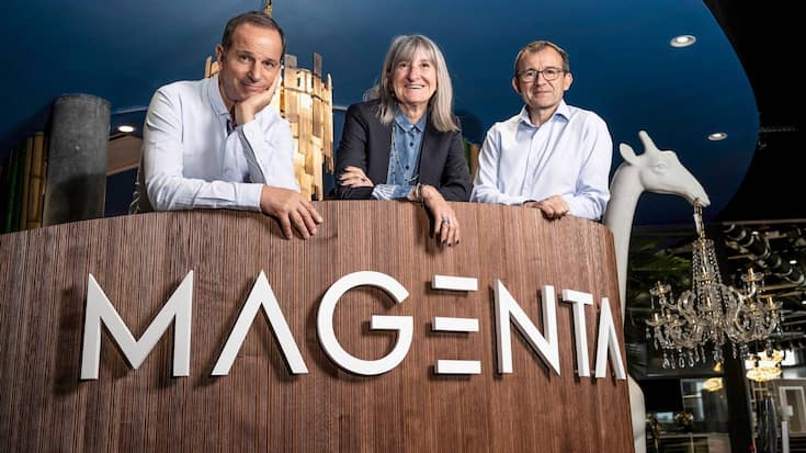 Dans les starting-blocks Mario Di Pietrantonio (président), Marie-Laure Dalon (directrice du développement) et Laurent Mineau (directeur général) lanceront Magenta EKO le 28 juin prochain.