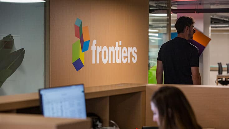 Frontiers emploie 2400 collaborateurs, dont 350 en Suisse.