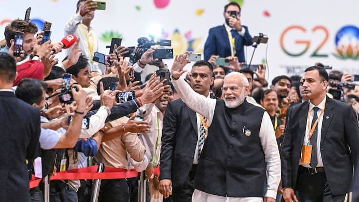 En septembre 2023, le premier ministre indien Modi accueille le G20 et se positionne comme un leader incontournable du Sud global.