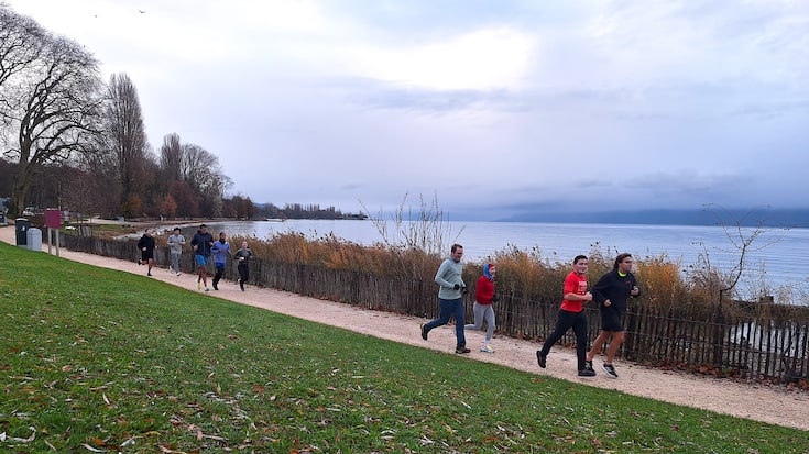 Une quinzaine de jeunes passionnés de technologies ont discuté, tout en enregistrant leur performance sur Strava.