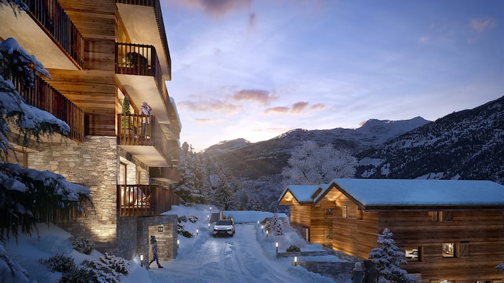 L’Impériale: un projet rare de résidences secondaires à Grimentz