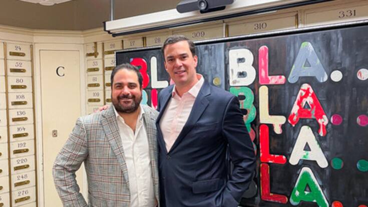 Julien Pellegrino, directeur d’Omnia Immobilier, et Axel Niels, directeur général de Rilsa Régie Immobilière.