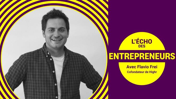 Flavio Frei, cofondateur de la start-up Highr.
