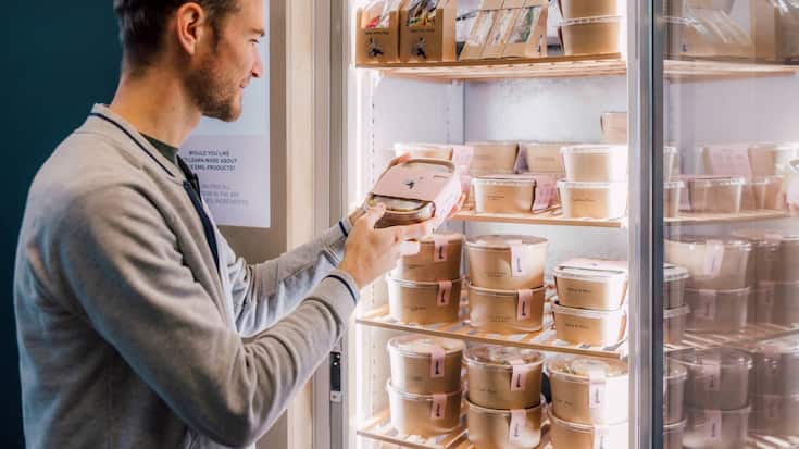 Les délicieux menus du Smartfridge gustav contribuent à la culture d'entreprise et à la qualité de vie.