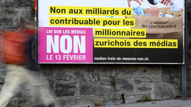 Les médias devront faire sans aides fédérales supplémentaires (archives).