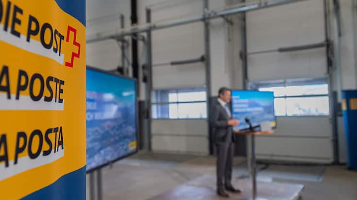 La Poste a amélioré ses résultats en 2021, mais son coeur de métier reste sous pression (archives).