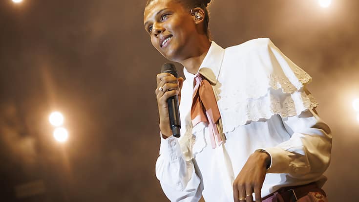 Stromae, ici lors du Paleo Festival l'été dernier, a été sacré vendredi à Paris artiste masculin aux Victoires de la musique (archives).