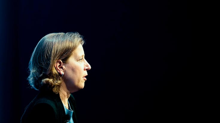 Femme emblématique de la Silicon Valley, Susan Wojcicki est classée comme la 16e employée de Google, devenu Alphabet en 2015 (archives).