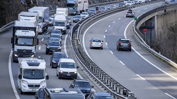 Les automobilistes devront faire preuve de patience sur certains tronçons durant le week-end de l'Ascension (archives).