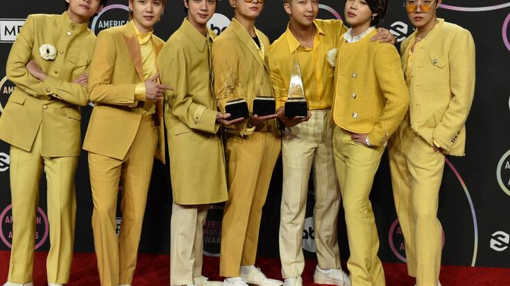 Les sept jeunes hommes du groupe sud-coréen BTS se sentent épuisés et marquent une pause. En 2021, BTS a enregistré un chiffre d'affaires annuel de plus d'un milliard de dollars. (archives)