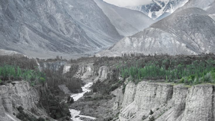 Le plus grand fleuve d'Asie du Sud, l'Indus, qui traverse notamment le Pakistan, ne sera plus en mesure de répondre à 79% des besoins de la demande actuelle (archives).