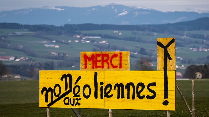 A Sommentier, les habitants ont déjà montré leurs oppositions au parc éolien des " Monts de Vuisternens". Avec les révélations des opposants mardi, ce sont ceux concernés par le parc des "Collines de la Sonnaz" qui risquent de monter au créneau (archives).