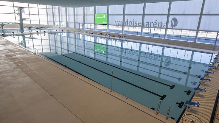 La nouvelle piscine comptre quatre espaces, dont un bassin olympique de 50 m.