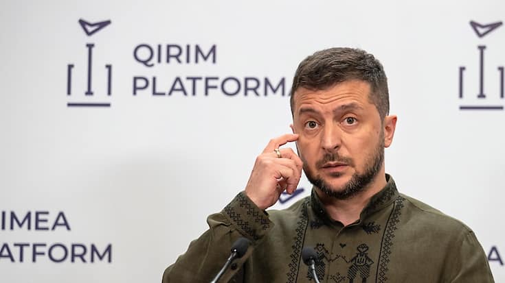 "Je viens de recevoir une information sur une frappe de missile russe sur une gare dans la région de Dnipropetrovsk, a déclaré le président ukrainien.
