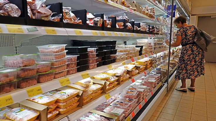 En Russie, les prix de l'alimentaire ont été une nouvelle fois les plus touchés par l'accélération en août, augmentant de 15,8% sur un an (archives).