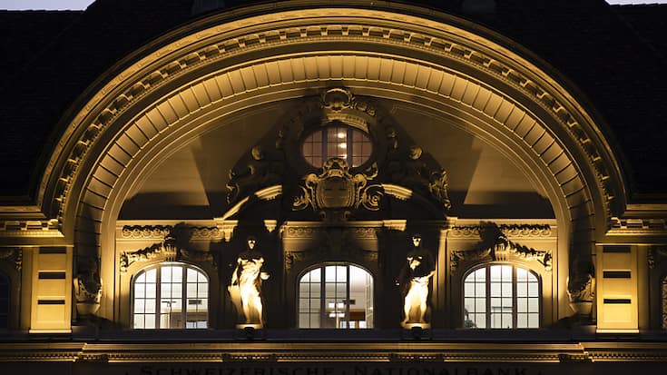 La Banque nationale suisse (BNS) pourrait la semaine prochaine faire repasser le taux Saron en terrain positif, renchérissant de fait les hypothèques indixées sur ce taux de référence. (archive)