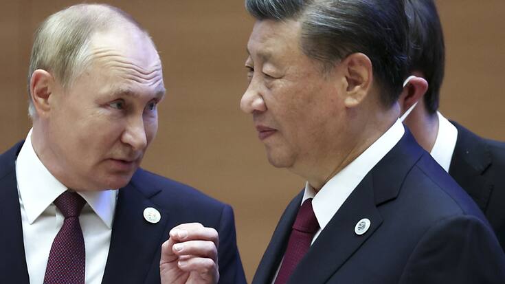 Xi Jinping et Vladimir Poutine sont les têtes d'affiche de ce sommet de l'Organisation de coopération de Shanghai (OCS) - un groupe qui entend concurrencer les institutions occidentales - organisé à Samarcande (Ouzbékistan).