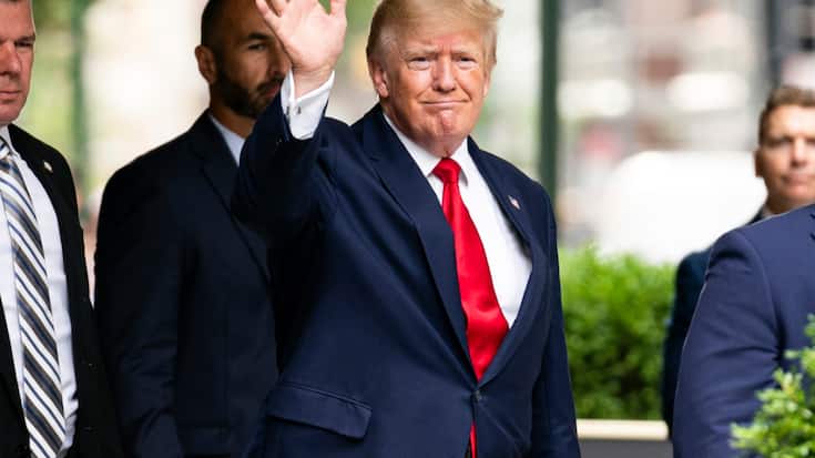 Donald Trump avait été entendu par la justice en août (archives).