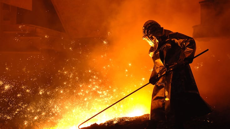Les secteurs les plus gourmands en énergie, à l'image de la sidérurgie, sont particulièrement exposés à l'explosion des prix du gaz induite par la guerre menée par la Russie en Ukraine. (archive)