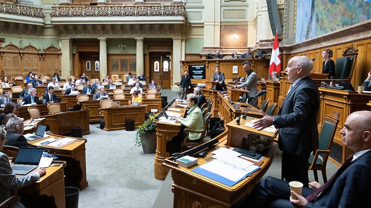 Les Chambres ont accepté le crédit de quatre milliards de francs pour Axpo, dans le cadre du mécanisme de sauvetage des entreprises d'électricité (archives).