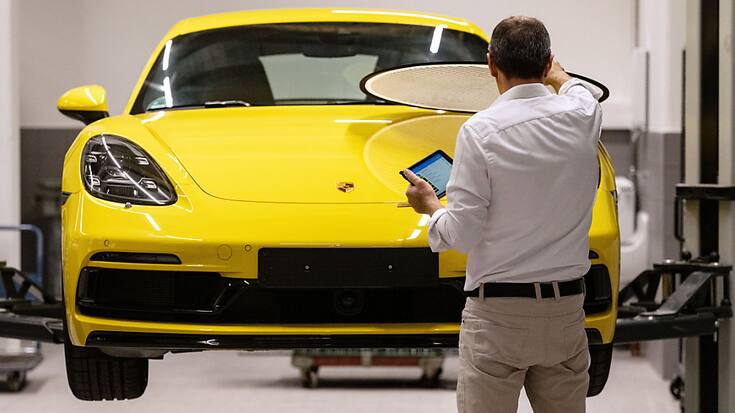Porsche a fait jeudi un démarrage en trombe à la Bourse de Francfort, affichant une première cotation au-dessus de la cible. (archives)