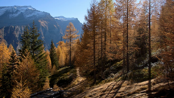 Parmi les régions de vacances les plus plébiscitées par les clients helvétiques pour cet automne, le Valais arrive en tête, cumulant 17% des réservations. (archives)
