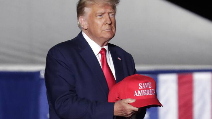 Pendant son mandat présidentiel, Donald Trump a eu une relation exécrable avec de grands médias comme CNN et le New York Times, qu'il a baptisés médias "fake news" (archives).