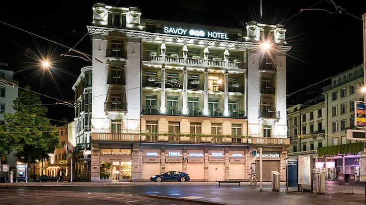 Credit Suisse s'apprête à se séparer de l'hôtel zurichois Savoy Baur en Ville, à la célèbre Paradeplatz. (archives)