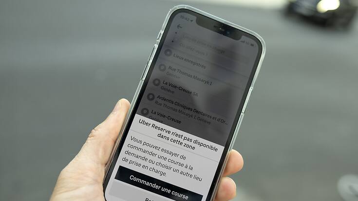 Le Tribunal fédéral a estimé qu'Uber devait payer les charges salariales de ses chauffeurs (archives).