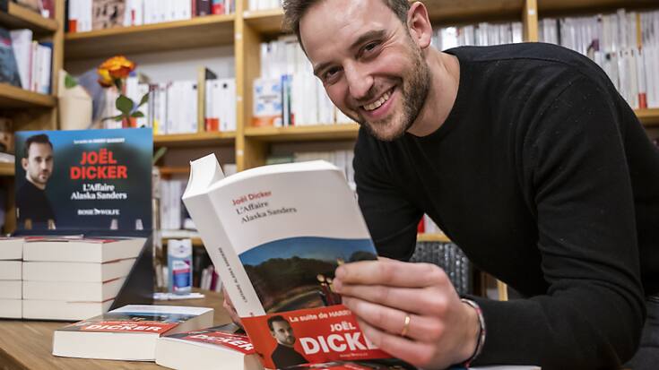 Joël Dicker lancé en mars sa propre maison d'édition, Rosie &amp; Wolfe, avec la parution de son dernier roman, "L'Affaire Alaska Sanders" (archives).