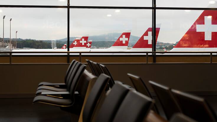 Swiss a transporté 9,3 millions de passagers entre janvier et septembre, ce qui représente un facteur de 2,5 par rapport au nombre de passagers transportés un an plus tôt. Le nombre de vols opérés a doublé à 78'000. (Photo/Christian Beutler)