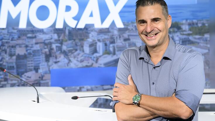 Philippe Morax reprend lundi le micro pour donner vie à M Le Média, où il animera la matinale de 6 à 9h.