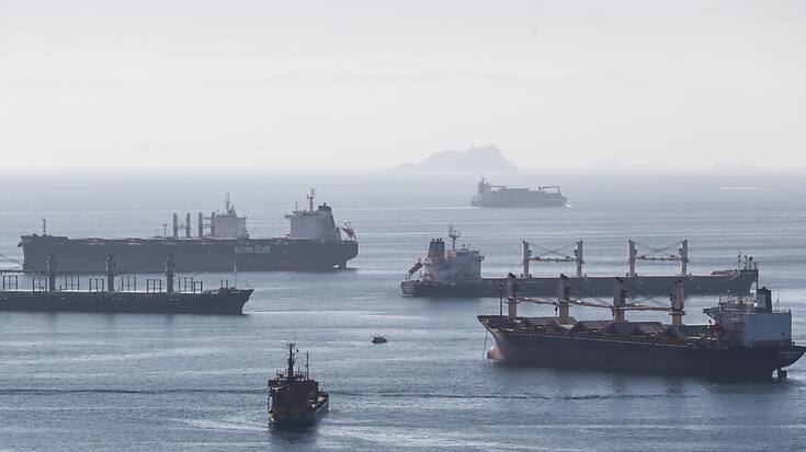 Dimanche, 112 cargos attendaient au large d'Istanbul d'être inspectés dont 97 arrivés d'Ukraine les cales pleines, selon le JCC.