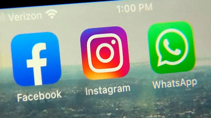 La défaillance signalée par des utilisateurs d'Instagram survient moins d'une semaine après la panne de WhatsApp, qui avait affecté des milliards de personnes. (archives)