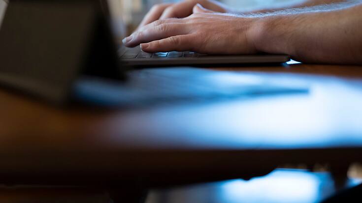 Les faux courriels de menace au nom de la police ont explosé par rapport à l'année dernière (photo symbolique).
