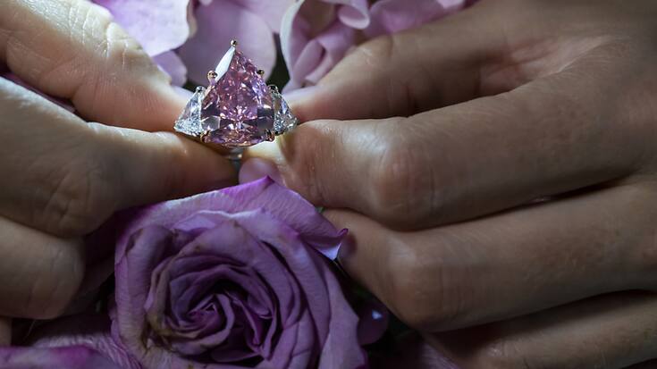 Le diamant pèse exactement 18,18 carats (archives).