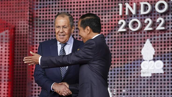 Le président russe Vladimir Poutine, absent du plus grand rassemblement de dirigeants mondiaux depuis le début de la pandémie de Covid-19, s'est fait représenter par son ministre des affaires étrangères Sergueï Lavrov.
