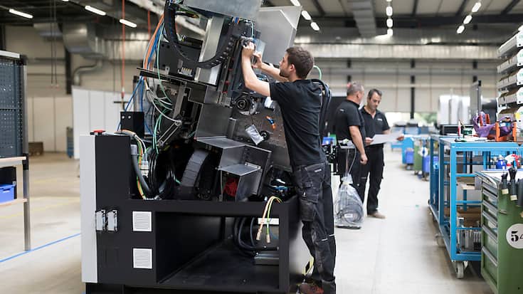 Swissmem s'inquiète d'un "renversement de tendance" constaté en particulier en Allemagne, un débouché représentant presque le quart des exportations de l'industrie suisse des machines, équipements électriques et métaux (archives).