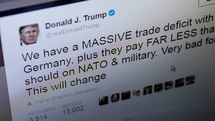 Donald Trump comptait plus de 88 millions d'abonnés sur Twitter avant d'être suspendu du réseau social (archives).