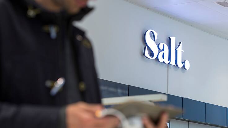 Entre juillet et septembre, l'opérateur Salt a vu sa base d'abonnés mobiles s'étoffer de près de 30'000 clients supplémentaires, portant le total à 1,45 million (archives).