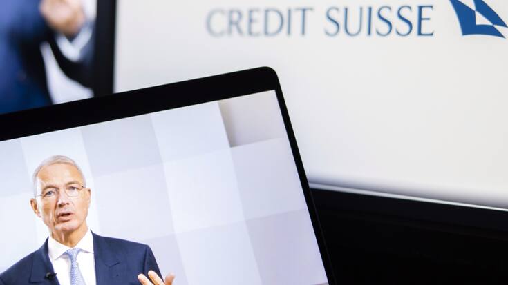 Credit Suisse, ici son président Axel Lehmann, faisait face à la défiance des investisseurs après son augmentation de capital. L'étendue des sorties de fonds inquiète les analystes.