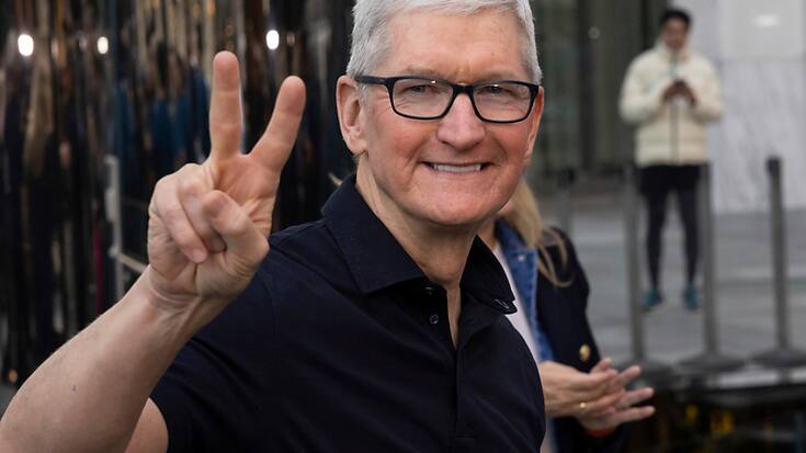 Tim Cook aurait assuré à Elon Musk n'avoir jamais eu l'intention de biffer Twitter de l'Appstore. (archive)